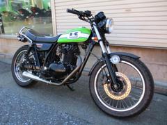 カワサキ　２５０ＴＲ　ＷＭフルエキ　シート張替え　キャブＯＨ済み　フェンダー　ウインカー　テール