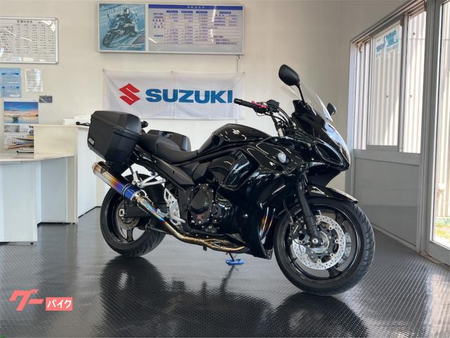Ｂａｎｄｉｔ１２５０Ｆ　２０１６年式　ワイバンフルエキ　ＧＩＶＩサイドＢＯＸ　モノキーキャリア