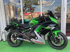 カワサキ　Ｎｉｎｊａ　４００　ＡＢＳ　ＥＴＣ　ＷＲｓマフラー　エンジンスライダー　スクリーン　ＵＳＢ電源　社外レバー　バーエンド