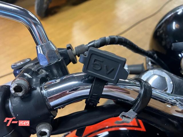 カワサキ エストレヤRS 2003年モデル USB電源付 サイドバッグ