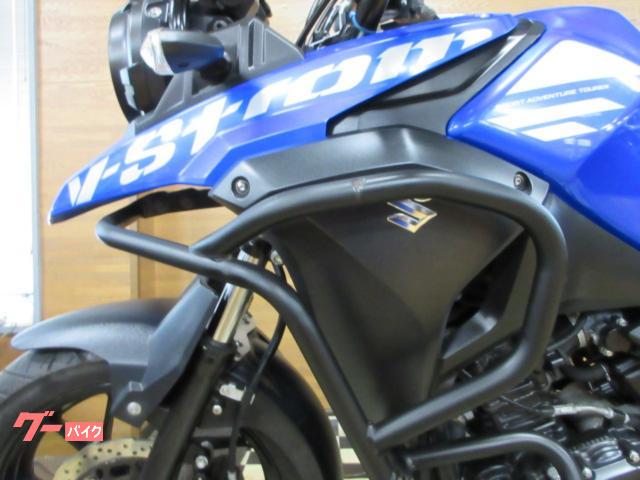 Ｖストローム250 フルパニア　マフラー　ETC スズキ V－ストローム250 フルパニア 社外マフラー ガード付