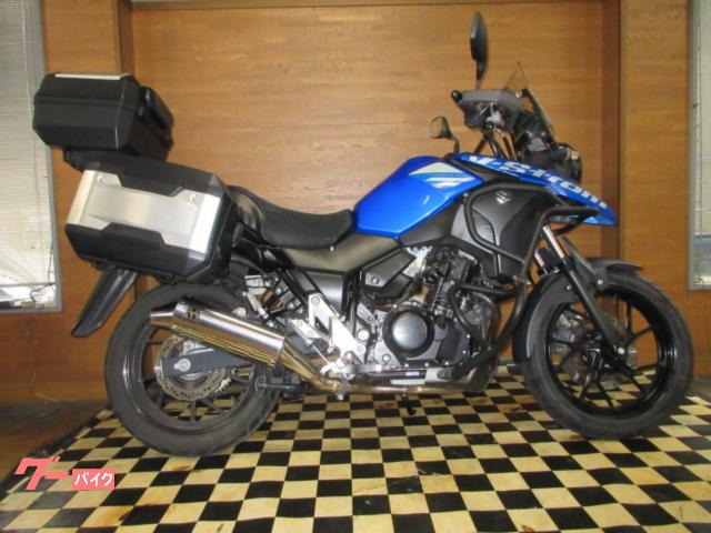 スズキ V－ストローム250 フルパニア 社外マフラー ガード付