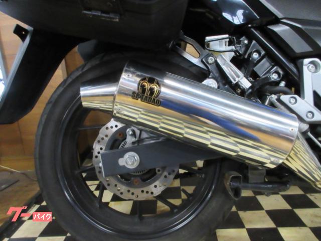 スズキ V-ストローム250 フルパニア 社外マフラー ガード付 スズキ V-ストローム250 フルパニア 社外マフラー ガード付