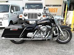 ＨＡＲＬＥＹ−ＤＡＶＩＤＳＯＮ　ＦＬＨＲ　ロードキング　萬羽バックギア　純正メッキパーツ多数　フューエルパック　マフラー交換可（有料）　エンジンヘッドクーラー