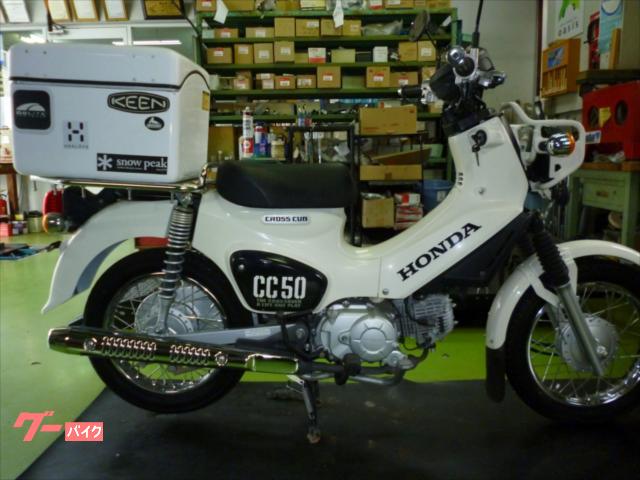 ホンダ　クロスカブ５０　リアボックス脱着可