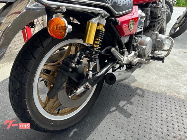 ホンダ ＣＢ７５０カスタムエクスクルーシブ リアホイール１８インチ化