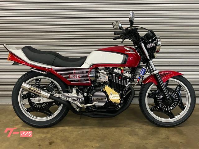 ＣＢＸ４００Ｆ　エンジンオーバーホール　２型カラー　Ｎｅｗペイント　逆輸入車　社外パーツ多数　タイヤ前後新品