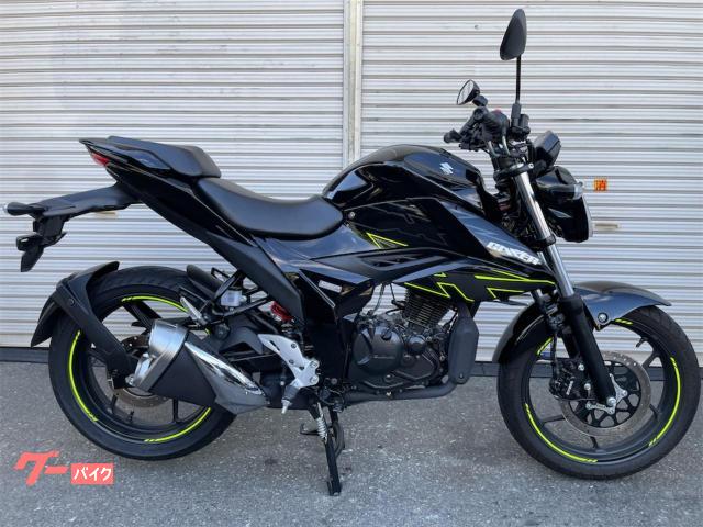 GIXXER 150 自賠責保険付き・2025年登録・メットホルダー