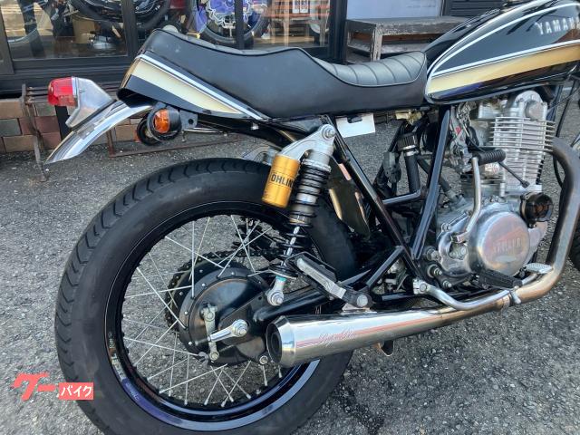 ヤマハSR400キャブ車用 スリップオンキャブトンタイプマフラー SR400（'78～'08