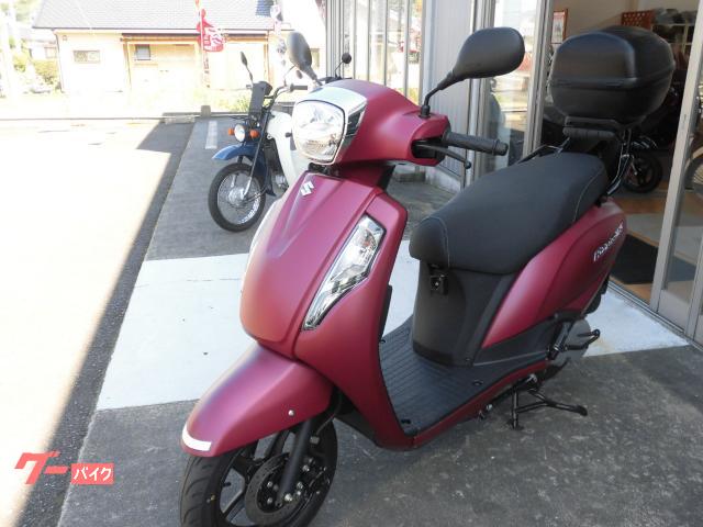 スズキ アドレス１２５　新型２０２２年モデルの画像（鹿児島県