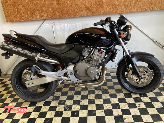 ＨＯＲＮＥＴ　４気筒エンジン　スーパーコンバットカーボンフルエキ　前後タイヤ新品
