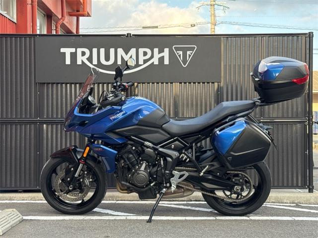 タイガースポーツ660 ETC TOP＆パニアケース ハンドガード グリップヒーター クイックシフター装備済み