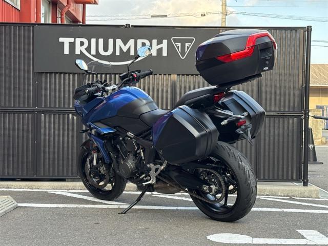タイガースポーツ660 ETC TOP＆パニアケース ハンドガード グリップヒーター クイックシフター装備済み