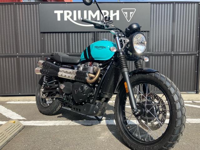 スクランブラー900／キングフィッシャーブルー
