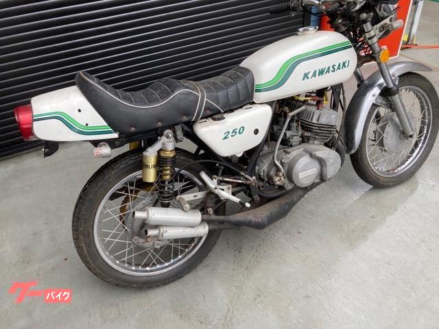 カワサキ ２５０ＳＳ Ｓ１Ａ型 １９７３年登録 純正タイプダクト 純正タンデムバー｜ライダーハウスドリーム｜新車・中古バイクなら【グーバイク】