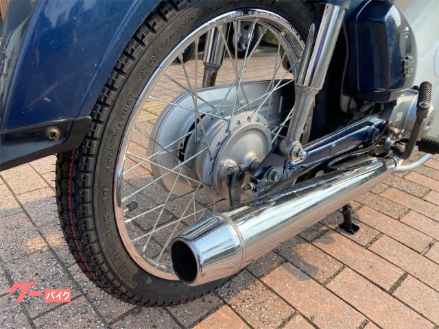 ホンダ スーパーカブ カスタム 50 4速 セル付き シルバー 新品部品多数