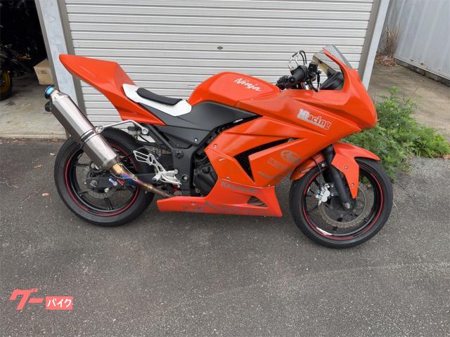 Ｎｉｎｊａ　２５０Ｒ　レーシング仕様　マフラー・バックステップ　スタンドレス