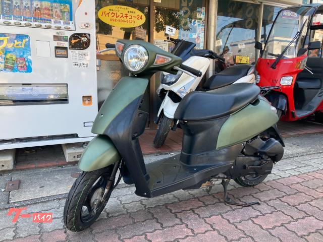 レッツ　外装新品　ＦＩインジェクションモデル　前後タイヤ新品　４サイクル　現行型