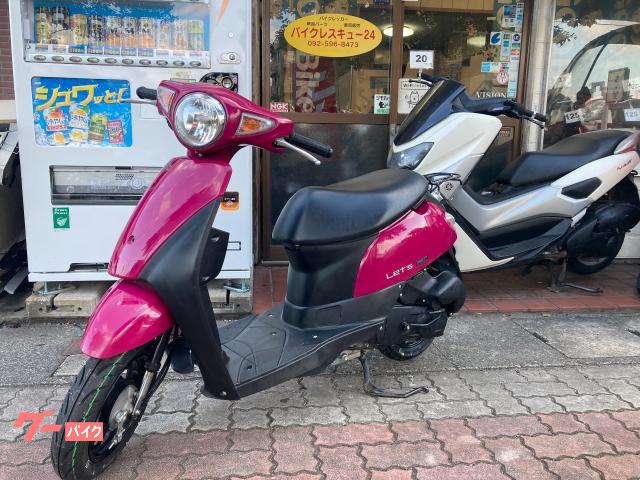 レッツ　前後タイヤ新品　ＦＩインジェクションモデル　現行型　４サイクル
