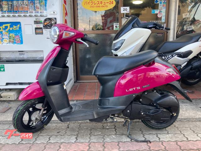 はなページ B004】SUZUKI スズキ レッツ 50cc 現行モデル インジェクション 実働