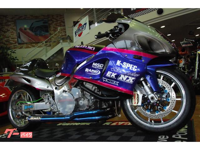 スズキ ＧＳＸ１３００Ｒハヤブサフルチューンエンジン ドラッグＳＰＬ仕様Ｂｒｏｃｋｓサイドワインダー付き｜Ｋ－ＳＰＥＣ 久留米本店  （株）野口自動車｜新車・中古バイクなら【グーバイク】