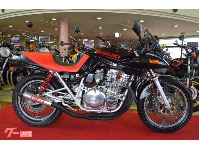 バイクスズキ　刀750アッパーカウル　純正色