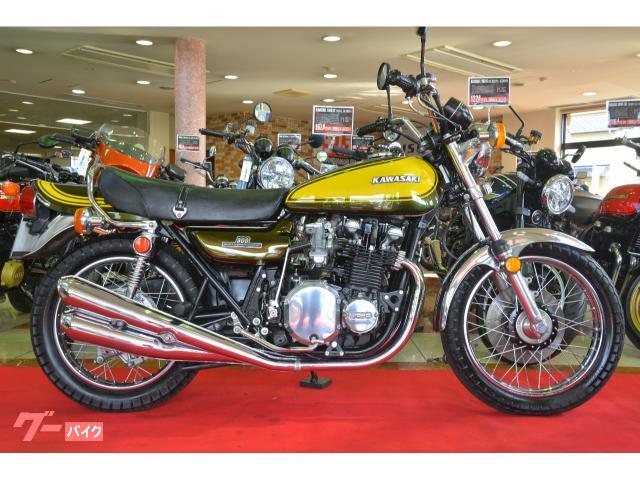 Ｚ−I１９７４年モデルＺ１Ａノーマル車エンジン積み替え無し　フレ番との番号差６２番違い　無番４本出しマフラー　ネックコーション付き