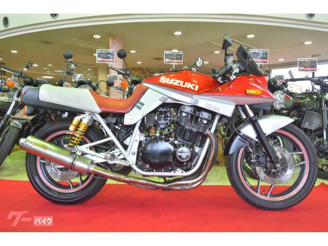ＧＳＸ１１００Ｓ　ＫＡＴＡＮＡ　逆車フルパワー仕様カスタム　　ベビーフェイスフルエキ　オーリンズサス　新品スクリーン＆新品ミラー他