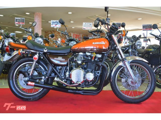 Ｚ１０００改Ｚ１仕様　ＵＳ仕様　　純正外装火の玉カラー　　ＰＭＣ含む新品カスタムパーツ多数　キジマＥＧカバ−＆サス新品　ショート管