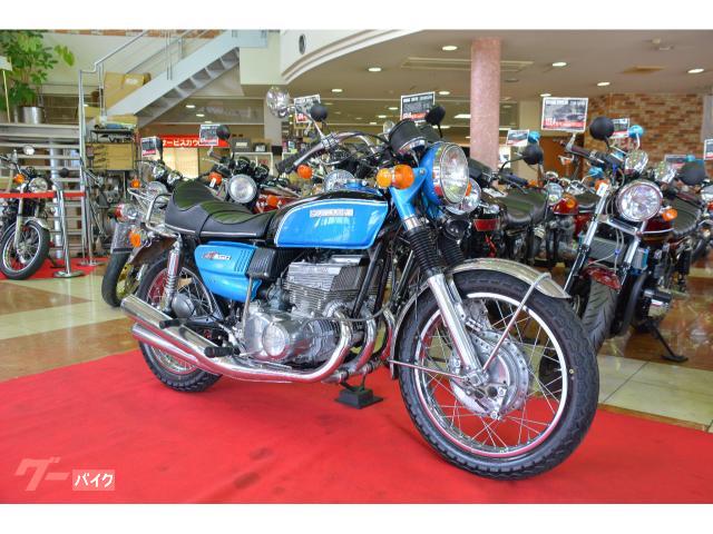 スズキ GT550 初期型 GT500仕様リーディングブレーキ 車検令