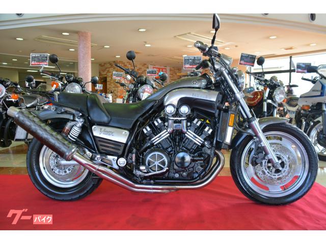 VMAX1200北米仕様フルパワー 2WE 純正カーボン外装 SP忠男マフラー WPサス カスタム総額¥384,150−