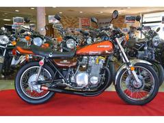 カワサキ　９００ＳｕｐｅｒＦｏｕｒ（Ｚ−I）１９７５年Ｚ１Ｂカスタム　純正外装リペイント仕上げ　他純正当時物付き　新品カスタム多数　手曲げ管