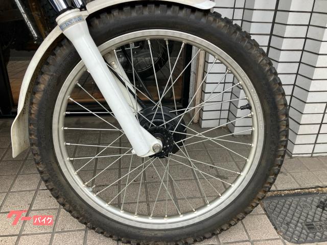 ホンダ　TL125　フィールドトリッパー　前後タイヤほぼ新品 ホンダ TL125 フィールドトッリッパー 納車前に前後タイヤ新品