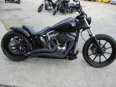 ＨＡＲＬＥＹ−ＤＡＶＩＤＳＯＮ　ＦＸＳ　ブラックライン　社外マフラー　エアーサスペンション電動車高調付