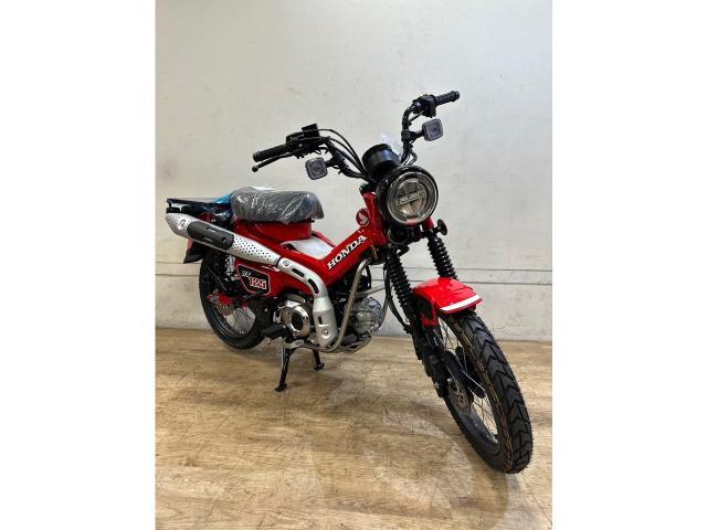 神奈川茅ヶ崎 CT125ハンターカブ 2292キロ自賠責7年12月 陸送対応 ホンダ CT125ハンターカブ 2023年モデル ハンドガード 自賠責