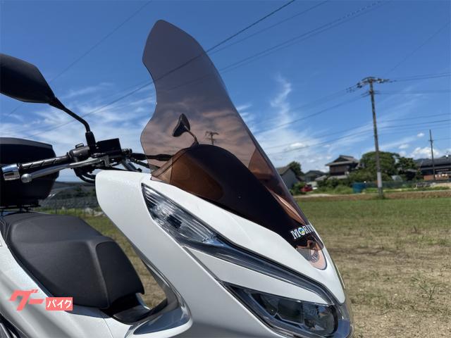 ホンダ PCX JF81 モリワキマフラー リアキャリア 社外
