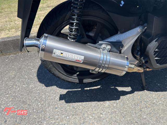 ホンダ PCX JF81 モリワキマフラー リアキャリア 社外