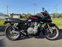 スズキ　ＧＳＸ７５０Ｓ　ＫＡＴＡＮＡ　社外マフラー　ブラック