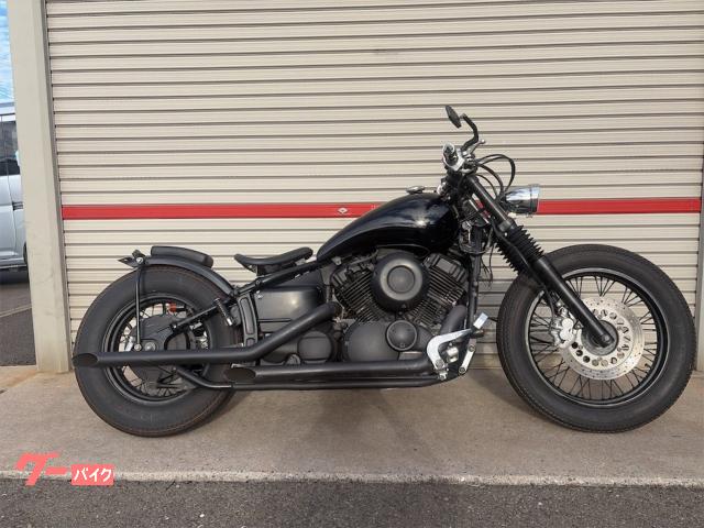 ドラッグスター400 ストレッチタンク ドラッグパイプマフラー ニューロッド