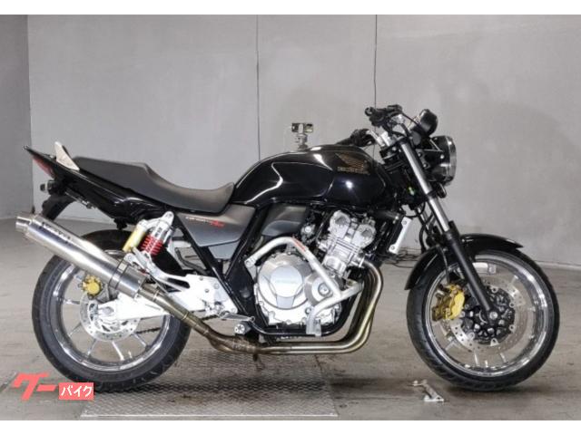 ＣＢ４００Ｓｕｐｅｒ　Ｆｏｕｒ　ＶＴＥＣ　Ｒｅｖｏ　社外マフラー　エンジンガード