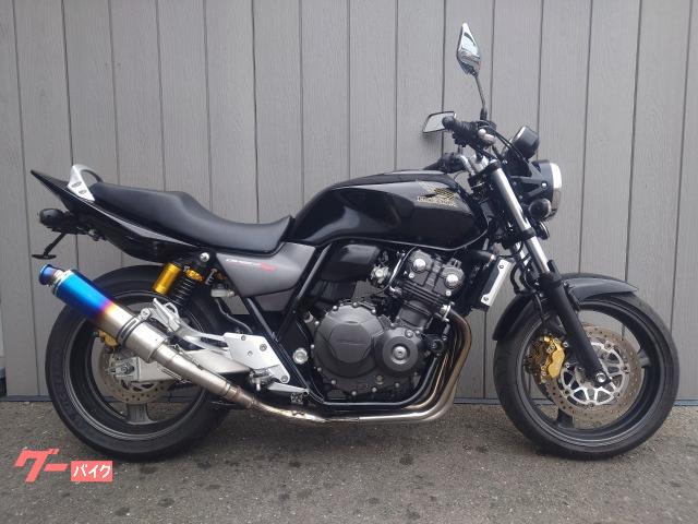 CB400Super Four VTEC Revo 盗難警報アラーム LEDヘッドライト フレームスライダー