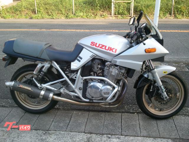 ＧＳＸ４００Ｓ　ＫＡＴＡＮＡ　ヨシムラマフラー・エンジンガード・Ｂステップ・Ｂホース・ウインカー