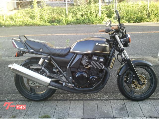 ＺＲＸ４００−II　マーシャルライト・タンデムバー・フェンダレス・タックロールシート
