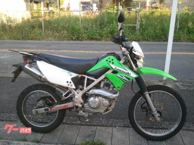 KLX125 マフラー・LEDライト・シート・Rキャリヤ・レバー・