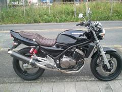 カワサキ　ＢＡＬＩＵＳ−II　マフラー・ハンドル・シートカスタム