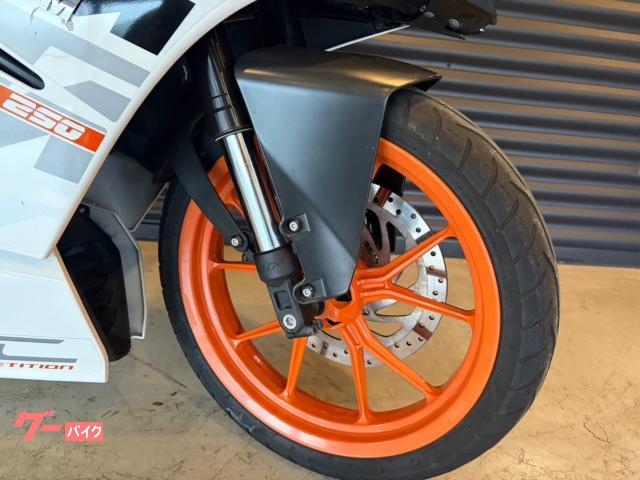 KTM RC250 ETC装備 社外ブレーキクラッチレバー