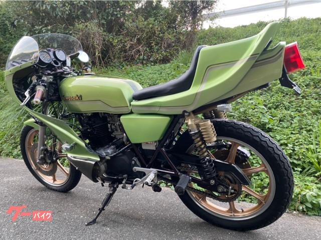 カワサキ Z250FT 350ボアアップ CRキャブ バックステップ