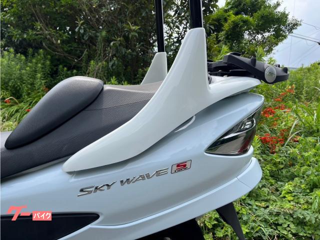 スズキ スカイウェイブ250 タイプS CJ46A ルーフ付 ETC