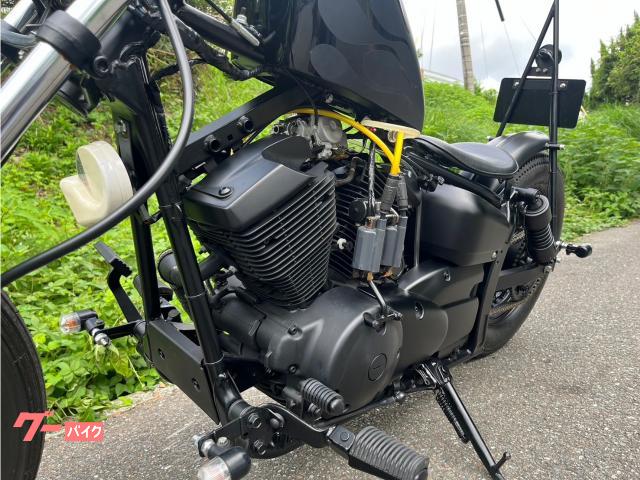 ヤマハ ドラッグスター250 マットブラックフルカスタム
