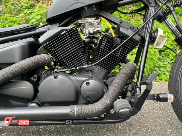 ヤマハ ドラッグスター250 マットブラックフルカスタム
